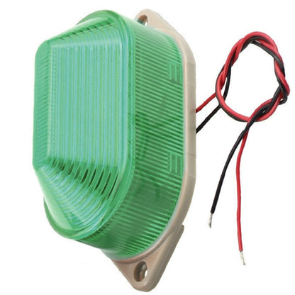 DC24V Led Mini Strobe Signal Warning Light Silent Warning Light(Green) - Warning Lights by PMC Jewellery | Online Shopping South Africa | PMC Jewellery | Buy Now Pay Later Mobicred