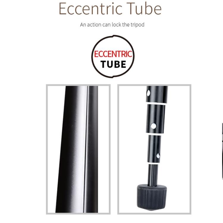 Xiletu FM5S-MINI 5-Section Folding Legs Mini Desktop Tripod Mount(Black) - free shipping - PMC TechLife - Order now!