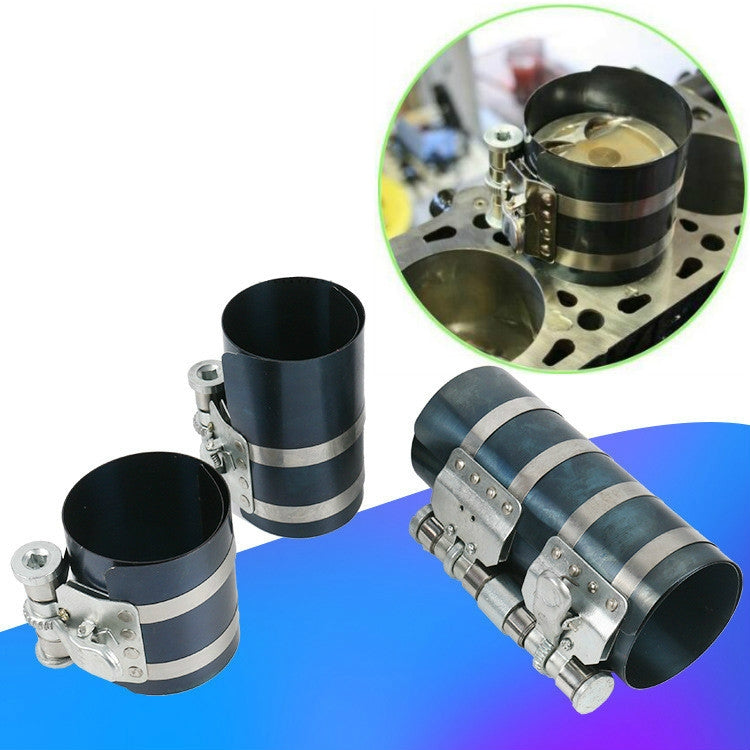 2 PCS Piston Ring Compressor Shrinker Piston Ring Installation Tool Engine Repair Tool, Specification: 3 inch - Engine Fittings by PMC TechLife | Online Shopping South Africa | PMC TechLife | Buy Now Pay Later Mobicred