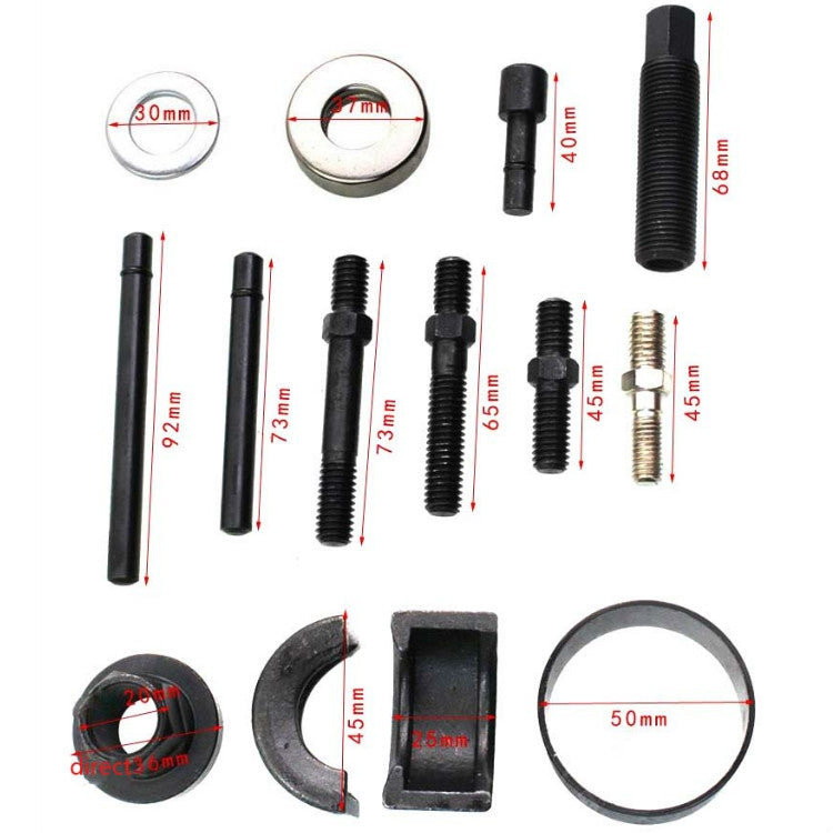 12 In 1 For Buick / Ford Power Steering Wheel Pulley Disassembler Drive Wheel Working Direction Power Steering Pump Disassembly Tool - free shipping - PMC TechLife - Order now!