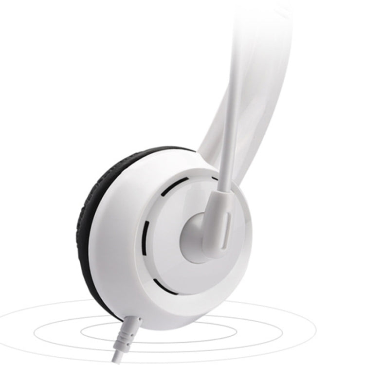 DANYIN DT326 Head-mounted Desktop Computer Children Learning Wire Headset with Microphone, Cable Length:1.8m, Style:USB(Black) - free shipping - PMC Jewellery - Order now!