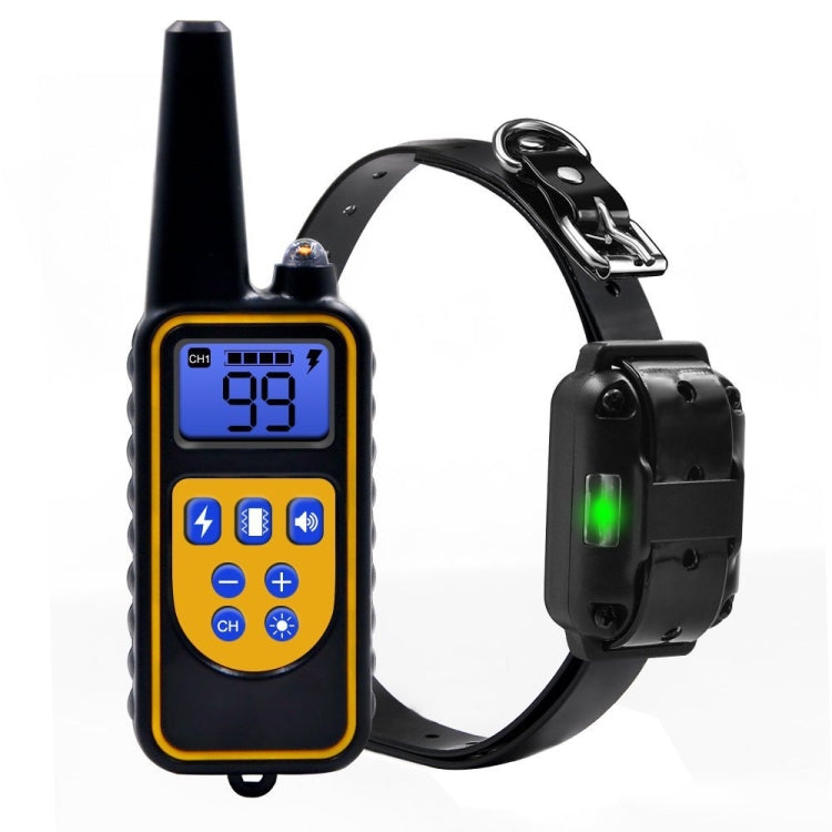 Bark Stopper Dog Training Device Dog Collar with Electric Shock Vibration Warning(AU Plug) - Training Aids by PMC TechLife | Online Shopping South Africa | PMC TechLife | Buy Now Pay Later Mobicred