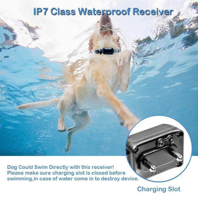 800m Remote Control Electric Shock Bark Stopper Vibration Warning Pet Supplies Electronic Waterproof Collar Dog Training Device, Style:556-3(EU Plug) - free shipping - PMC TechLife - Order now!