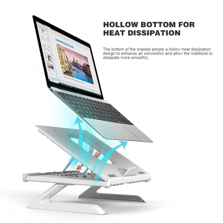 Multifunctional Folding Notebook Stand Monitor Increase Rack, Colour: Tripod (Black) - Laptop Stand by PMC TechLife | Online Shopping South Africa | PMC TechLife