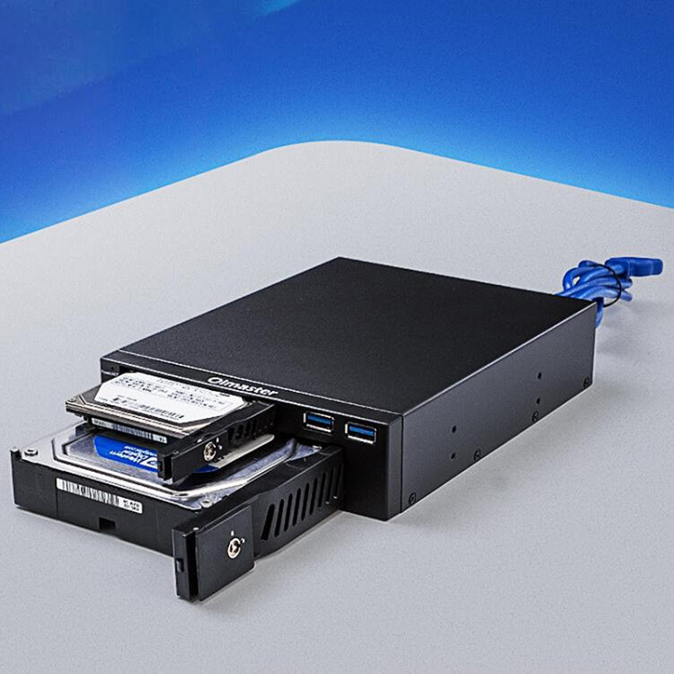 Oimaster MR-6203 Double Bay Optical Drive Hard Drive Box Hard Drive Bracket - Optical Drives Cases by PMC Jewellery | Online Shopping South Africa | PMC Jewellery | Buy Now Pay Later Mobicred