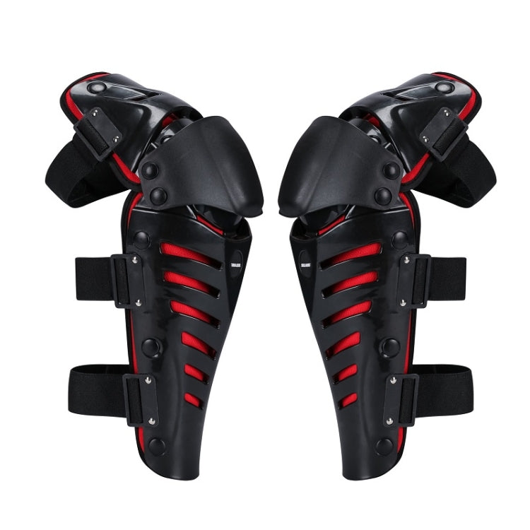 SULAITE Motocross Outdoor Sports Protective Gear Riding Windproof And Anti-Fall Activity Leggings Protector(Black Red) - Protective Gear by SULAITE | Online Shopping South Africa | PMC Jewellery | Buy Now Pay Later Mobicred