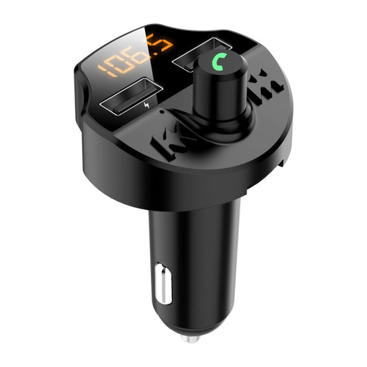 T66 Car Bluetooth Car Charger Cigarette Lighter MP3 Player Hands-Free Car FM Transmitter - Bluetooth Car Kits by PMC Jewellery | Online Shopping South Africa | PMC Jewellery | Buy Now Pay Later Mobicred