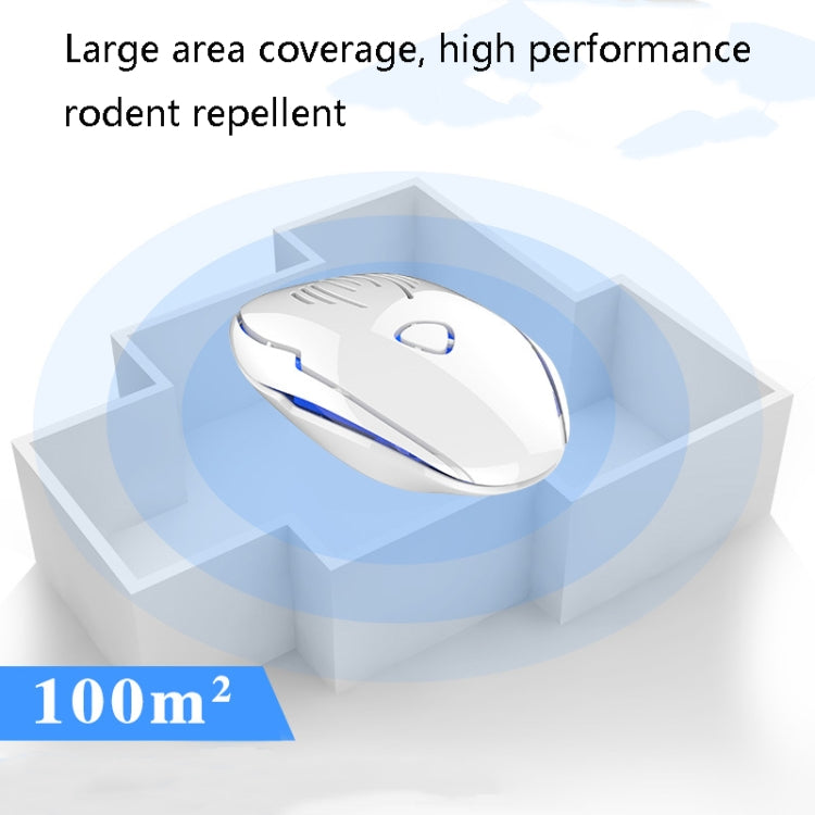 DC-9015 Household Energy-saving Multi-function Variable Frequency Ultrasonic Electronic Mouse and Mosquito Repellent, Style:UK Plug(White) - Repellents by PMC TechLife | Online Shopping South Africa | PMC TechLife | Buy Now Pay Later Mobicred
