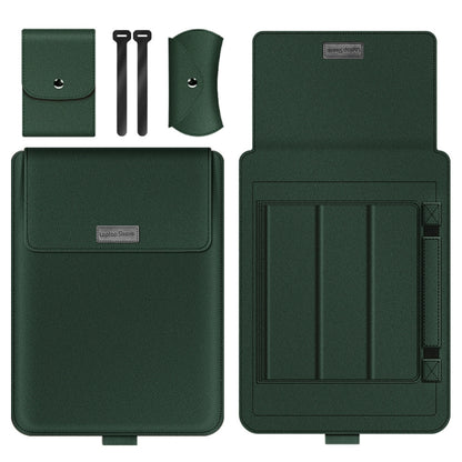 A2 4 in 1 Computer Bracket Liner Bag Storage Bag, Size:15 inch(Green) - 15 inch by PMC Jewellery | Online Shopping South Africa | PMC Jewellery | Buy Now Pay Later Mobicred