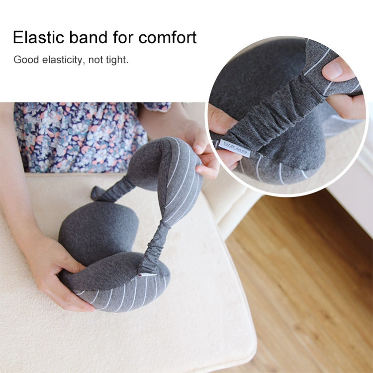 Business Travel Portable Pillow Eye Protection(Dark Grey) - Cushions & Pillows by PMC TechLife | Online Shopping South Africa | PMC TechLife | Buy Now Pay Later Mobicred