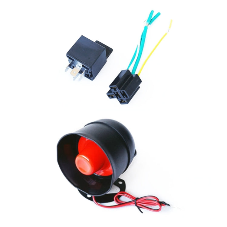 2 Set Universal Sound And Light Car Alarm 12V Vehicle Alarm System Bullet Key Remote Control - free shipping - PMC TechLife - Order now!