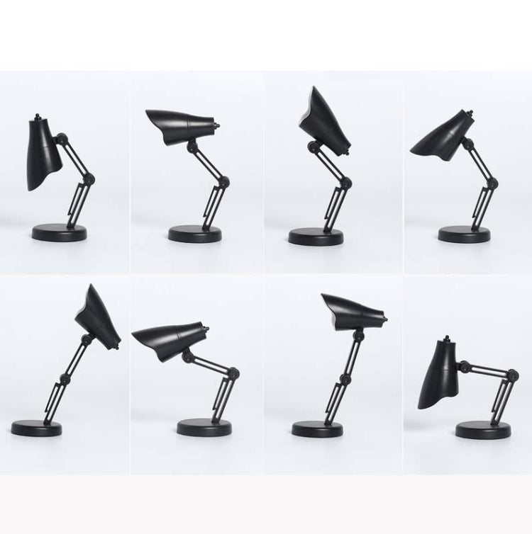 3 PCS Mini LED Desk Lamp Folding Portable Night Light Magnetic Eye Protection Desk Lamp(LD01-Black) - Desk Lamps by PMc TechLife | Online Shopping South Africa | PMc TechLife | Buy Now Pay Later Mobicred