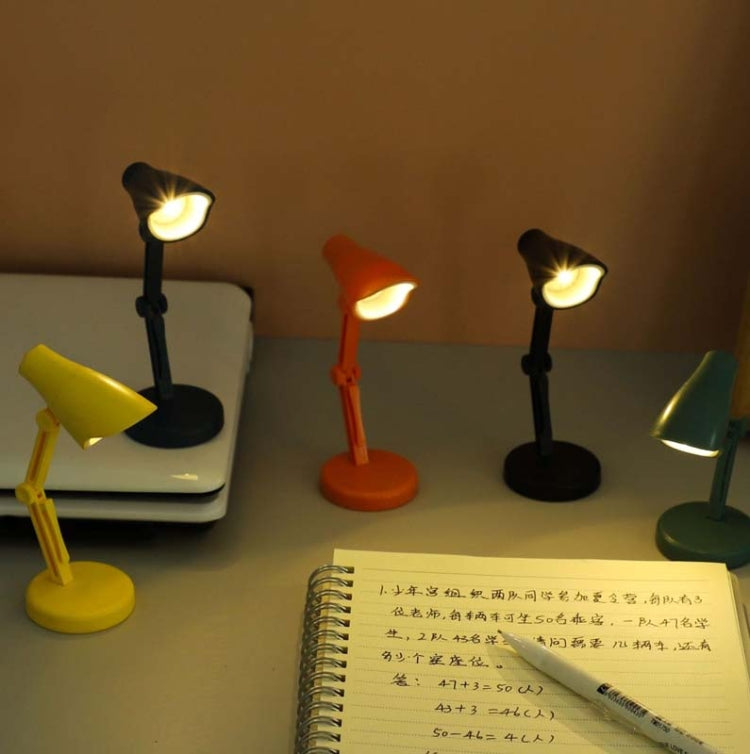 3 PCS Mini LED Desk Lamp Folding Portable Night Light Magnetic Eye Protection Desk Lamp(LD02-Pink) - Desk Lamps by PMc TechLife | Online Shopping South Africa | PMc TechLife | Buy Now Pay Later Mobicred