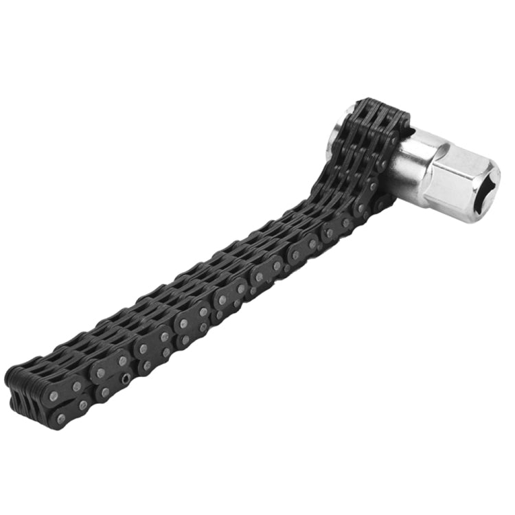 Oil Filter Chain Wrench Spanner Remover Adjustable Auto Repair Tool (44 Sections) - Hand Tool Sets by PMC TechLife | Online Shopping South Africa | PMC TechLife | Buy Now Pay Later Mobicred