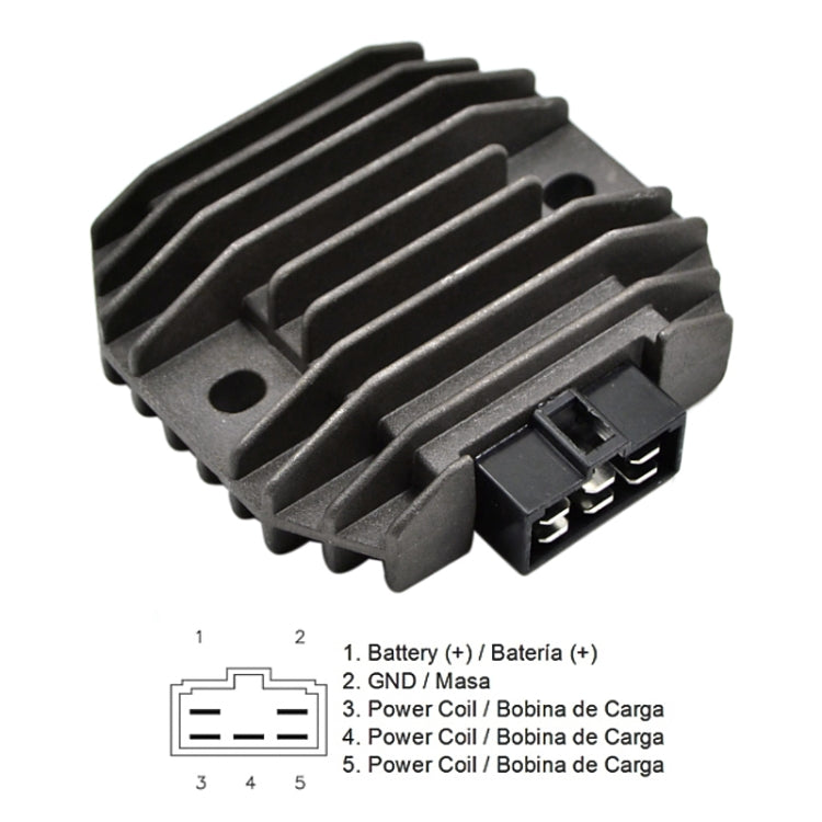2005.1.2 Motorcycle Rectifier For Kawasaki ZZR600 / ZX600D / 1990-1992 - Voltage Stabilizer by PMC TechLife | Online Shopping South Africa | PMC TechLife