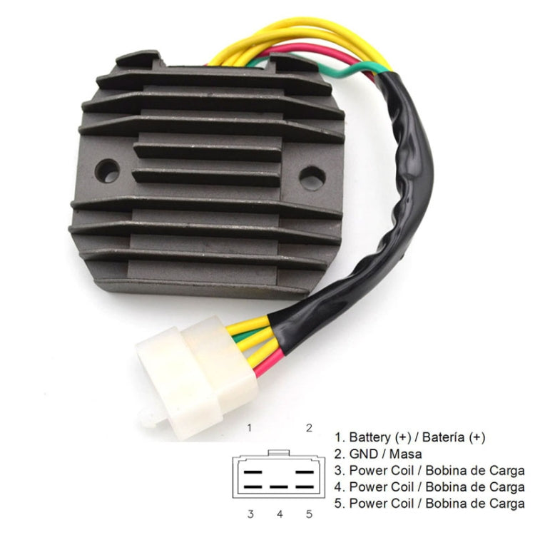 2005.2 Motorcycle Rectifier For Kawasaki / Yamaha XVZ1300 A - Voltage Stabilizer by PMC TechLife | Online Shopping South Africa | PMC TechLife | Buy Now Pay Later Mobicred