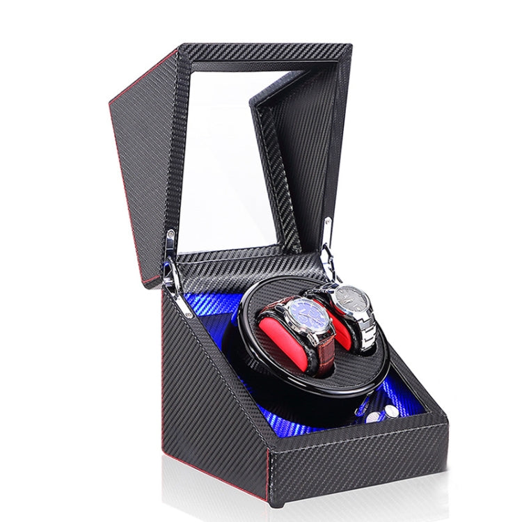 Watch Shaker Automatic Mechanical Watch Rotating Motor Winding Box, US / EU / UK Plug(Pure Carbon Fiber Pattern) - free shipping - PMC TechLife - Order now!