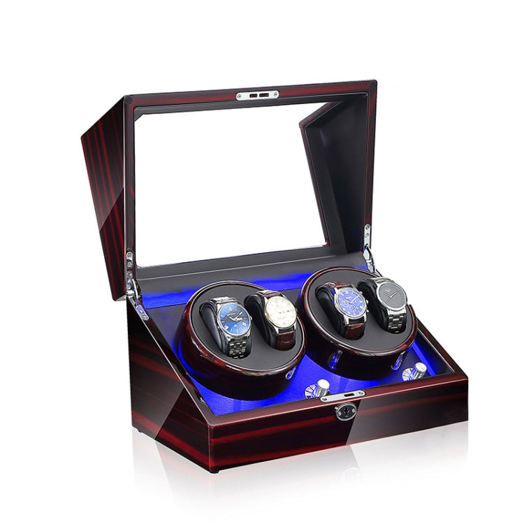 Electric Motor Rotating Watch Box Automatic Mechanical Watch Shaker, US / EU / UK Plug(Ebony) - free shipping - PMC TechLife - Order now!