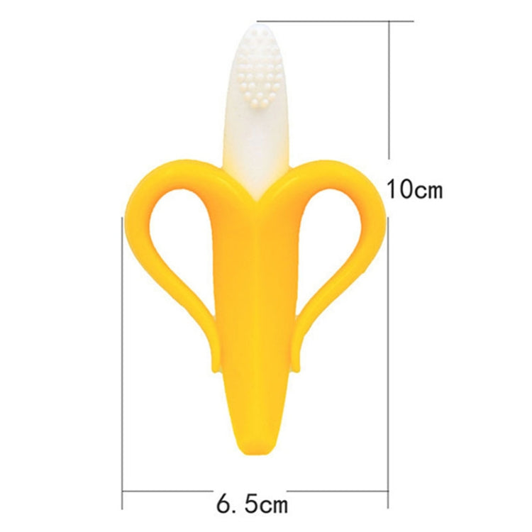 Newborn Baby Banana Silicone Teether Bite(Blue) - Baby Toys by PMC TechLife | Online Shopping South Africa | PMC TechLife