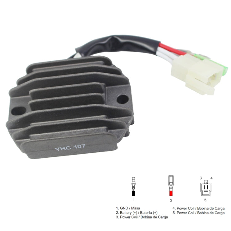 2011.3 Motorcycle Rectifier For Ducati ST3 748 / Kawasaki KZ250 - Voltage Stabilizer by PMC Jewellery | Online Shopping South Africa | PMC Jewellery | Buy Now Pay Later Mobicred