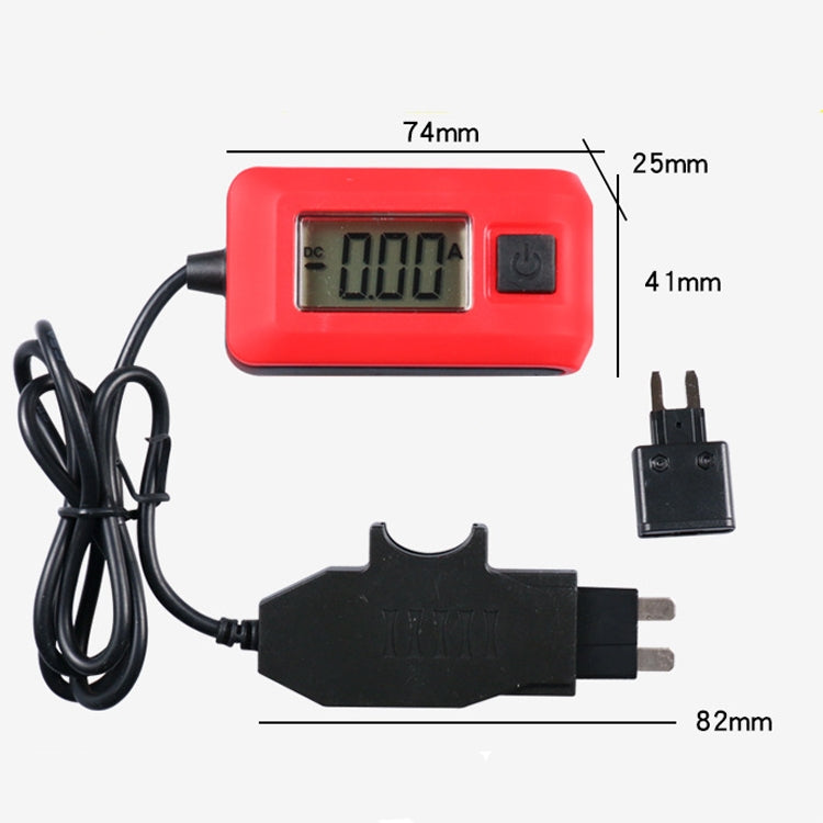 AE150 Automobile Fuse Current Detector Automobile DC Digital Resistance Wire Ammeter - Electronic Test by PMC TechLife | Online Shopping South Africa | PMC TechLife | Buy Now Pay Later Mobicred