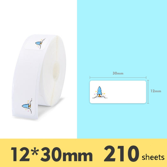 Thermal Label Paper Commodity Price Label Household Label Sticker for NIIMBOT D11(Rush Sky) - Printer Accessories by PMC Jewellery | Online Shopping South Africa | PMC Jewellery | Buy Now Pay Later Mobicred