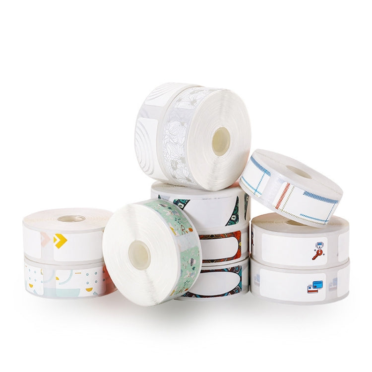 Thermal Label Paper Commodity Price Label Household Label Sticker for NIIMBOT D11(Rainbow Road) - Printer Accessories by PMC TechLife | Online Shopping South Africa | PMC TechLife | Buy Now Pay Later Mobicred