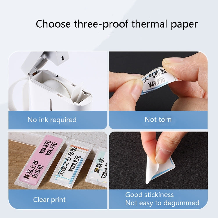 Thermal Label Paper Commodity Price Label Household Label Sticker for NIIMBOT D11(Cute Rabbit) - Printer Accessories by PMC TechLife | Online Shopping South Africa | PMC TechLife | Buy Now Pay Later Mobicred