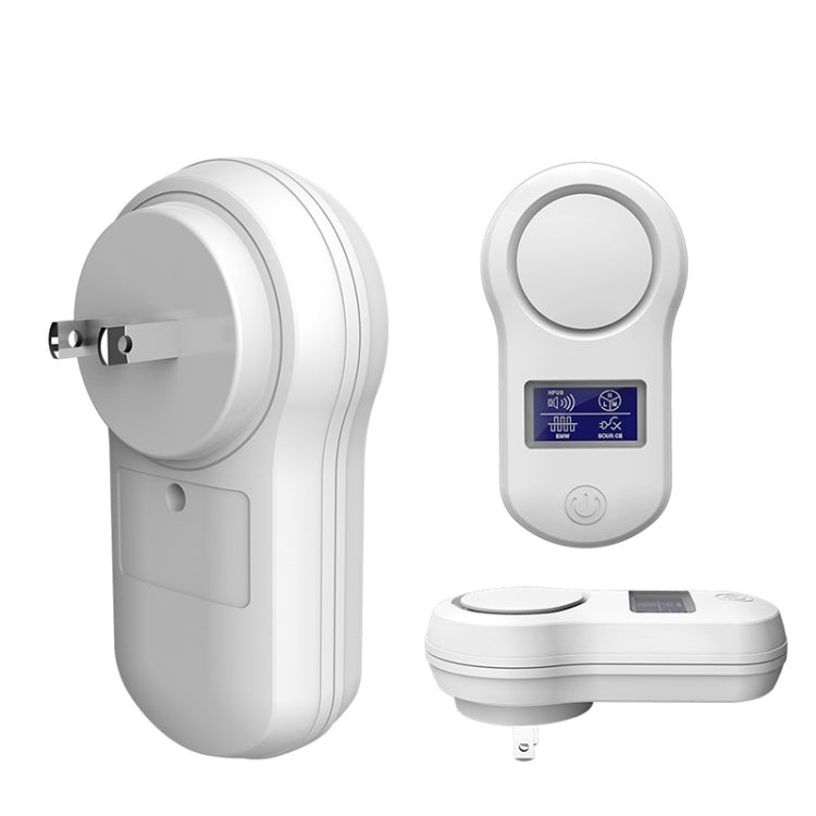 BG-305 Display Ultrasonic Insect Repellent, Product specifications: UK Plug(White) - Repellents by PMC TechLife | Online Shopping South Africa | PMC TechLife | Buy Now Pay Later Mobicred