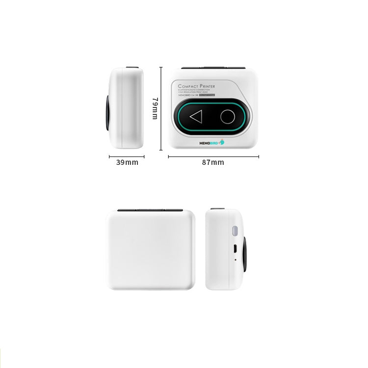 Memobird G4 Handheld Home Student Search Question Graffiti Notes Portable Bluetooth Thermal Printer(Peach Powder) - free shipping - PMC Jewellery - Order now!