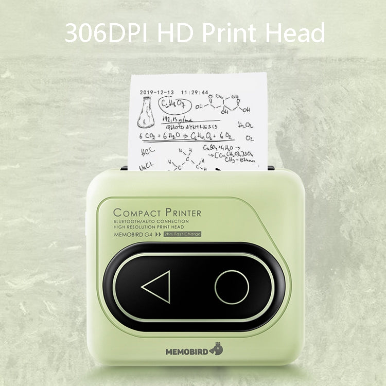 Memobird G4 Handheld Home Student Search Question Graffiti Notes Portable Bluetooth Thermal Printer(Peach Powder) - free shipping - PMC Jewellery - Order now!