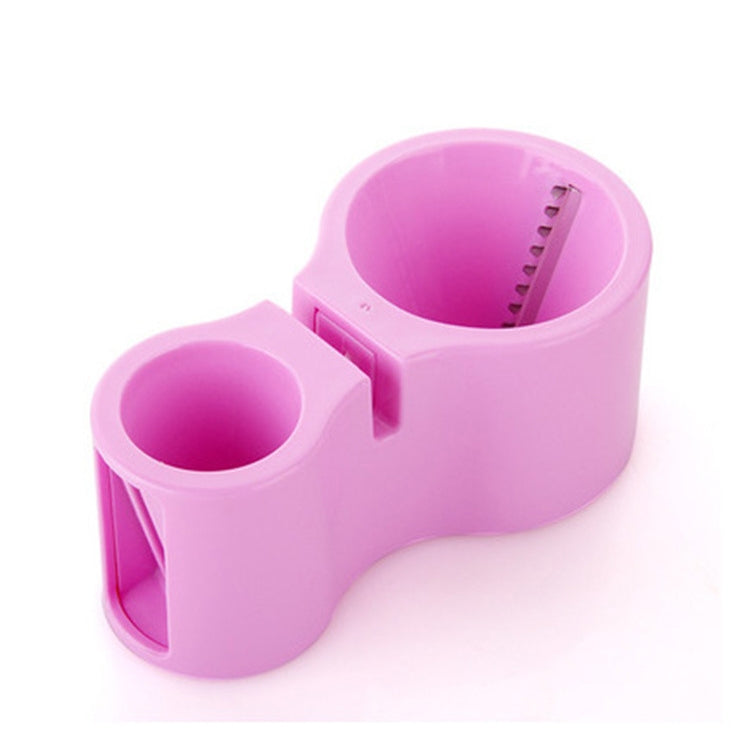 2 PCS Multifunctional Spiral Double-Headed Grater With Sharpener Kitchen Gadgets(Pink) - Cutter & Peeler by PMC Jewellery | Online Shopping South Africa | PMC Jewellery | Buy Now Pay Later Mobicred