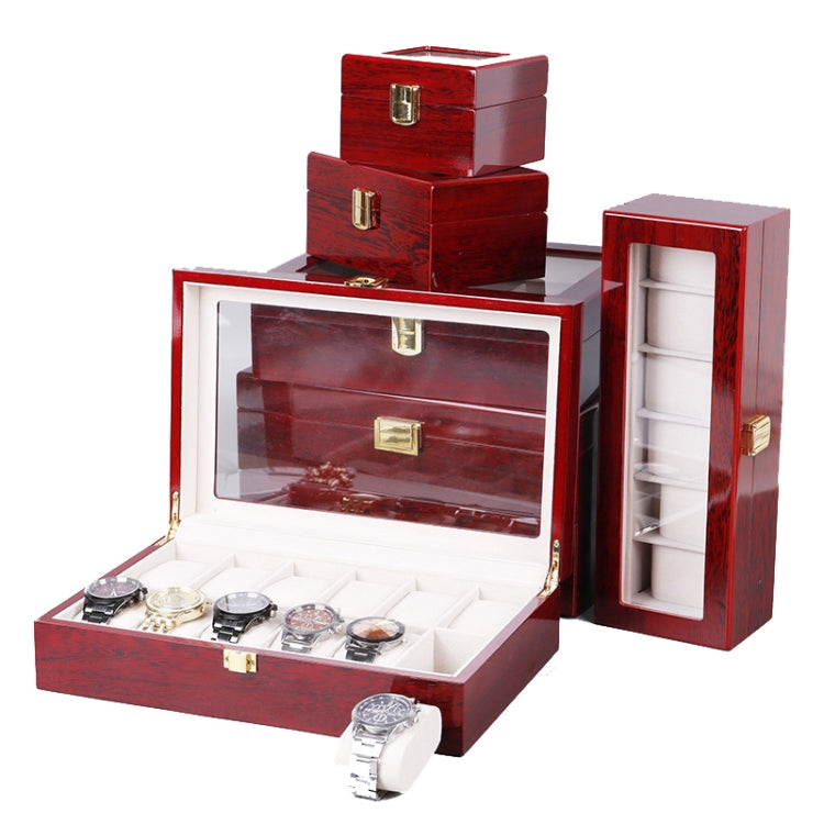 Wooden Baking Paint Watch Box Jewelry Storage Display Box(2-bit Spray Paint) - free shipping - PMc TechLife - Order now!