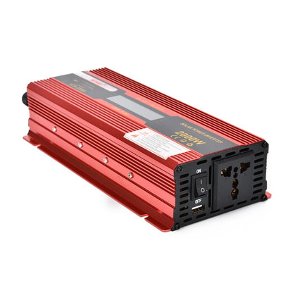 XUYUAN 2000W Car Battery Inverter with LCD Display, Specification: 12V to 220V -  by XUYUAN | Online Shopping South Africa | PMC Jewellery | Buy Now Pay Later Mobicred