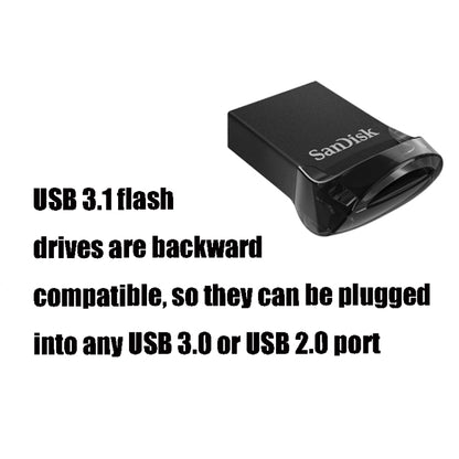 SanDisk CZ430 USB 3.1 Mini Computer Car U Disk, Capacity: 64GB - USB Flash Drives by SanDisk | Online Shopping South Africa | PMC Jewellery | Buy Now Pay Later Mobicred