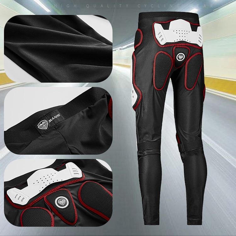 SULAITE Motorcycle Cross-Country Riding Trousers Protective Hip Pants, Specification: M(Red) - free shipping - PMC TechLife - Order now!