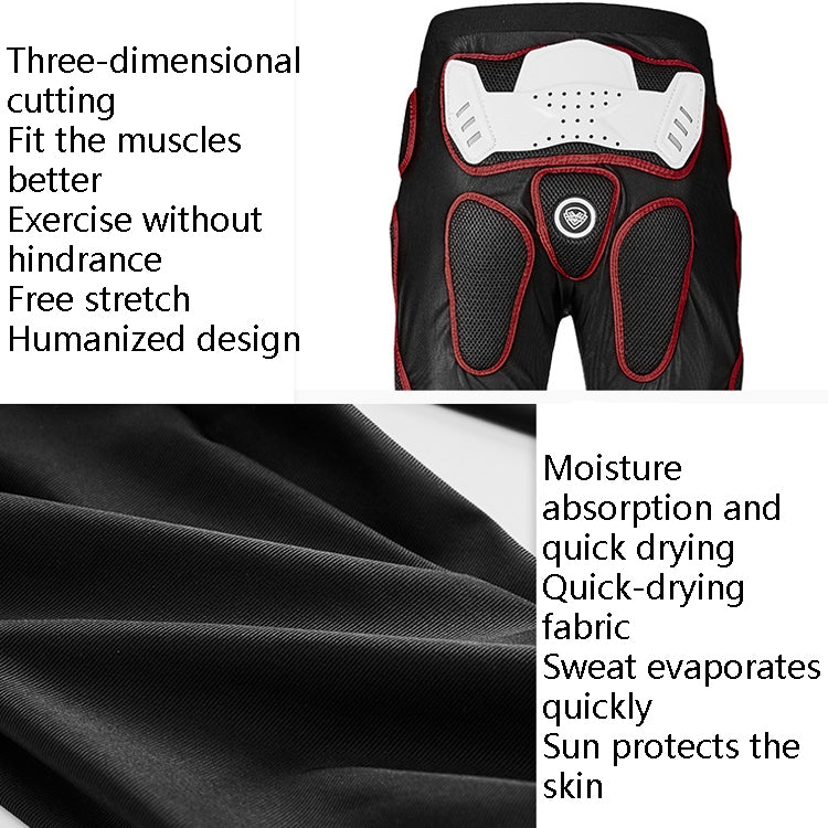 SULAITE Motorcycle Cross-Country Riding Trousers Protective Hip Pants, Specification: XL(Black) - Protective Gear by SULAITE | Online Shopping South Africa | PMC TechLife | Buy Now Pay Later Mobicred