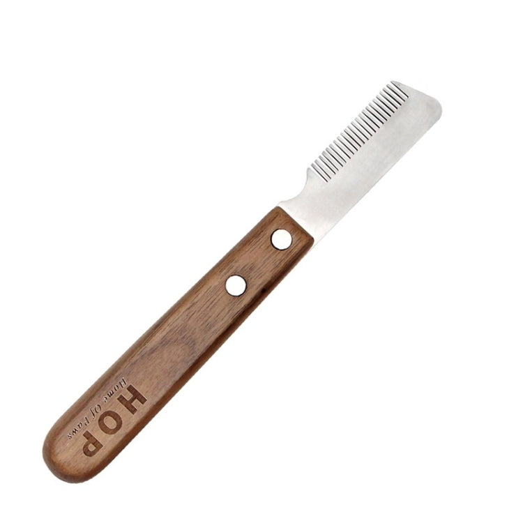 HOP Terrier Dog Plucking Knife Pet Grooming & Shaving Tool(CS276 Right Hand) - Brushes & Combs by PMC TechLife | Online Shopping South Africa | PMC TechLife
