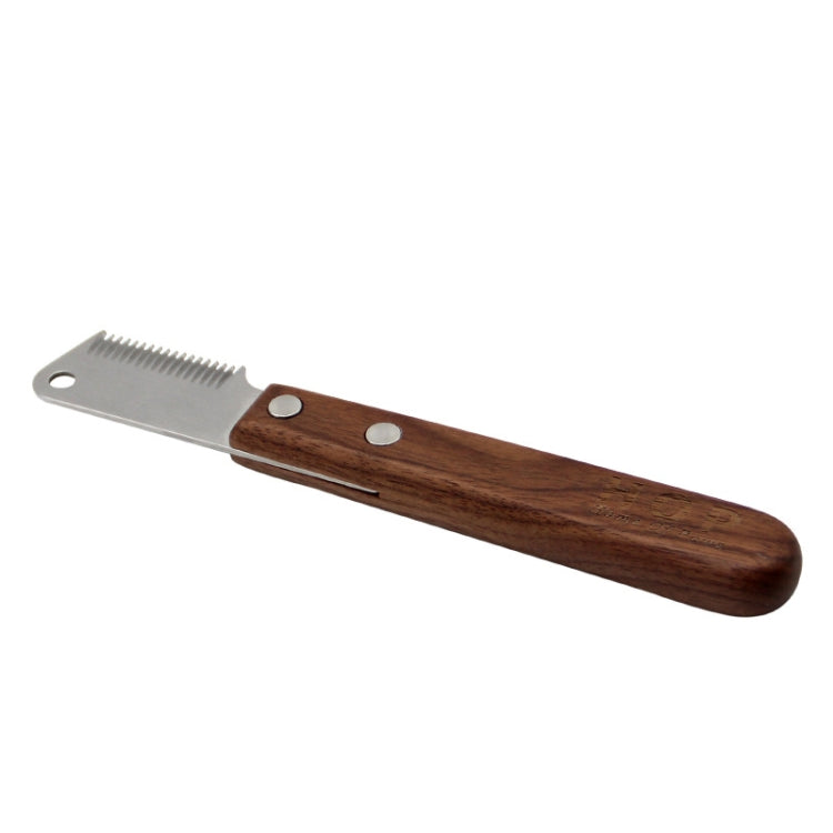 HOP Terrier Dog Plucking Knife Pet Grooming & Shaving Tool( CS21 Left Hand) - Brushes & Combs by PMC TechLife | Online Shopping South Africa | PMC TechLife