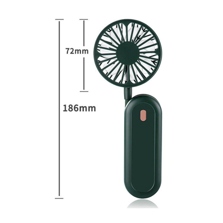 LN2 Hanging Neck Small Fan Outdoor Foldable USB Lazy Handheld Fan(White) - Electric Fans by PMC Jewellery | Online Shopping South Africa | PMC Jewellery | Buy Now Pay Later Mobicred