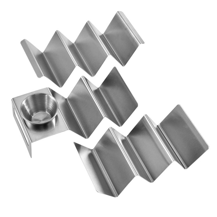 Baking Stainless Steel Pancake Rack Buffet Tools With Cup - free shipping - PMC TechLife - Order now!