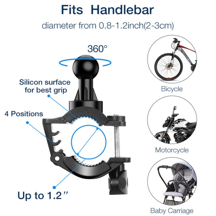 Bicycle Strap Mobile Phone Holder Bicycle Mountain Bike Phone Holder(Clip Type) - Holders by PMC TechLife | Online Shopping South Africa | PMC TechLife | Buy Now Pay Later Mobicred