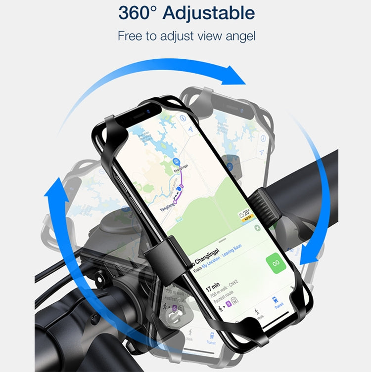 Bicycle Strap Mobile Phone Holder Bicycle Mountain Bike Phone Holder(Clip Type) - Holders by PMC TechLife | Online Shopping South Africa | PMC TechLife | Buy Now Pay Later Mobicred
