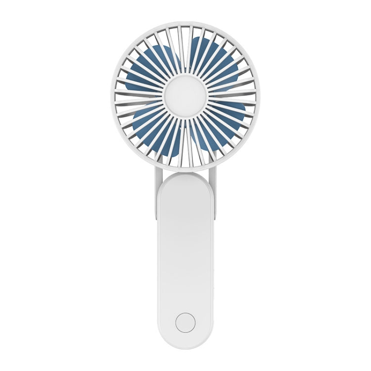 F1 USB Portable Lazy Hanging Neck Fan Mini Folding Handheld Fan(White) - Electric Fans by PMC Jewellery | Online Shopping South Africa | PMC Jewellery | Buy Now Pay Later Mobicred