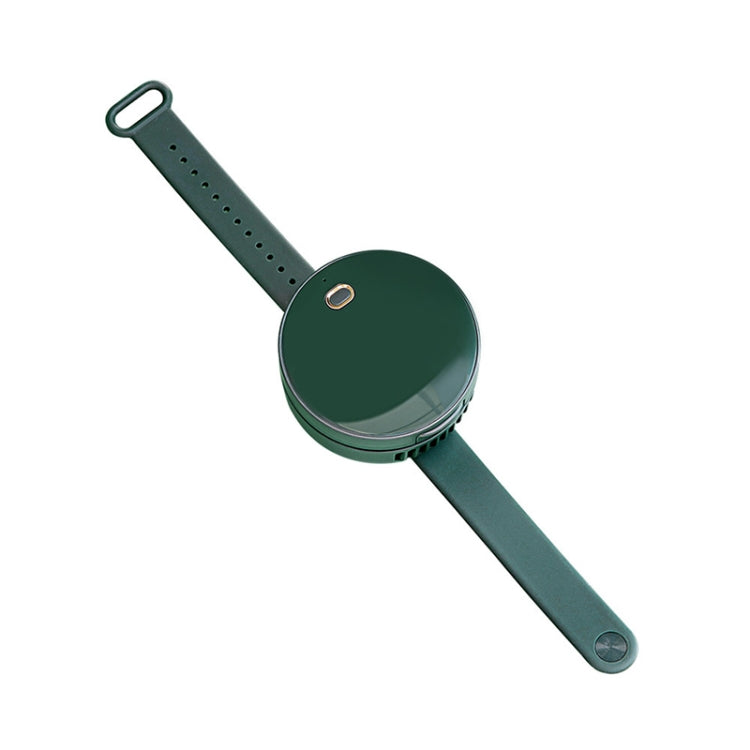 G3 Portable Outdoor Kids USB Mini Mirror Leafless Watch Fan(Green) - Electric Fans by PMC Jewellery | Online Shopping South Africa | PMC Jewellery | Buy Now Pay Later Mobicred