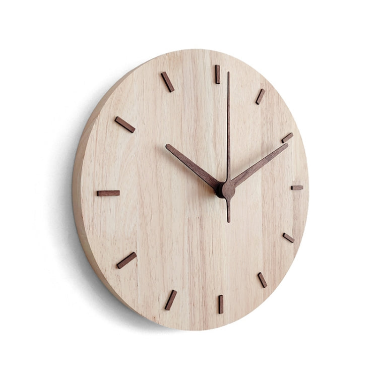 Solid Wooden Wall Clock Home Living Room Wall Clock Decorative Clock - Wall Clock by PMc TechLife | Online Shopping South Africa | PMc TechLife | Buy Now Pay Later Mobicred