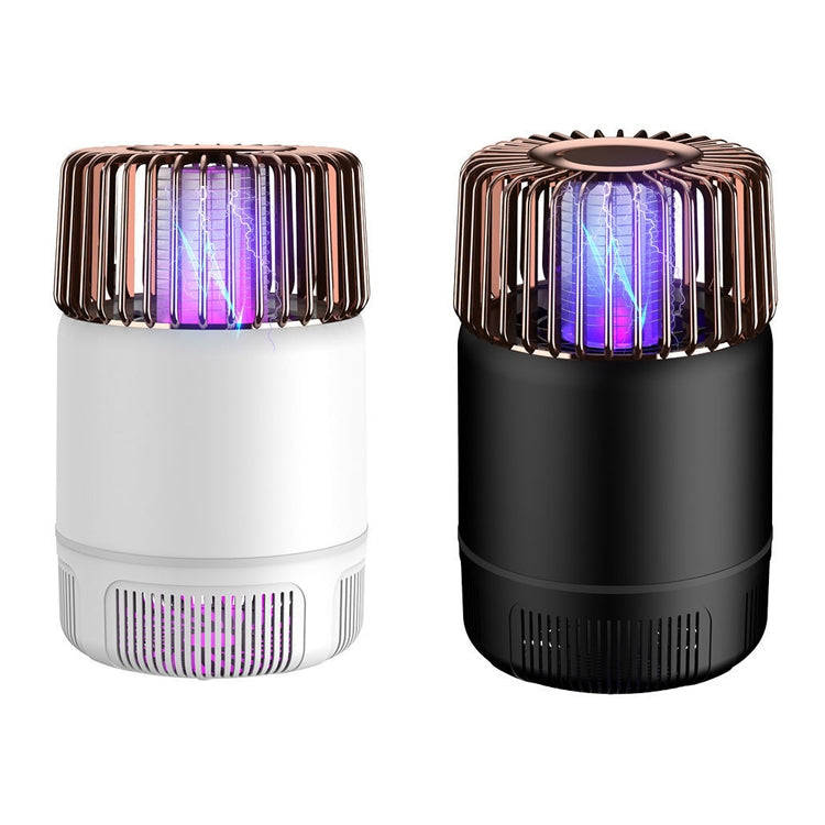 USB Photocatalyst Mosquito Killer Electrical Shock Two-In-One Mosquito Killer White Gold  (Electric Shock + Suction) - Repellents by PMC Jewellery | Online Shopping South Africa | PMC Jewellery | Buy Now Pay Later Mobicred