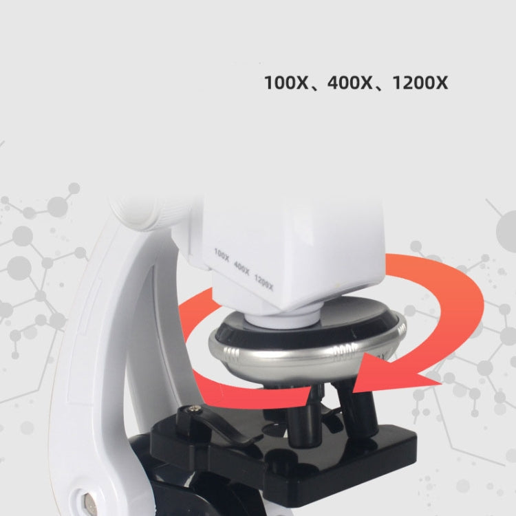 Early Education Biological Science 1200X Microscope Science And Education Toy Set For Children L - free shipping - PMC Jewellery - Order now!