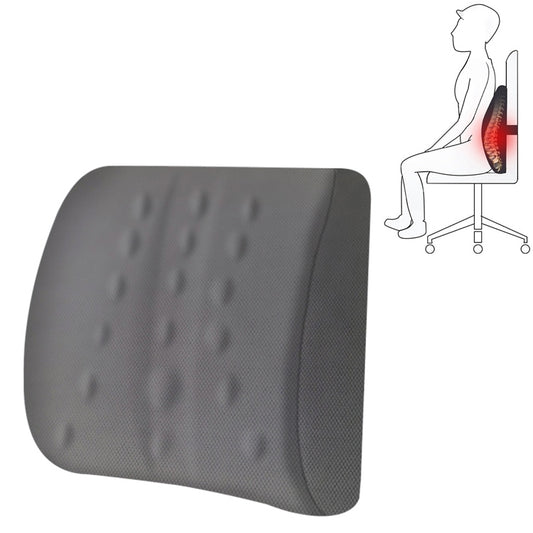 Lumbar Cushion Office Maternity Seat Cushion Car Lumbar Memory Foam Lumbar Pillow,Style: Standard (Gray) - Cushions & Pillows by PMC Jewellery | Online Shopping South Africa | PMC Jewellery | Buy Now Pay Later Mobicred