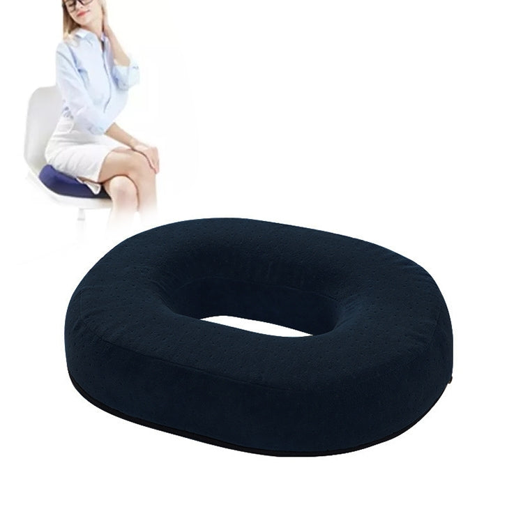 Slow Resilience Memory Foam Office Hip Pad After Hemorrhoids Operation Cushion(Black) - Cushions & Pillows by PMC TechLife | Online Shopping South Africa | PMC TechLife | Buy Now Pay Later Mobicred